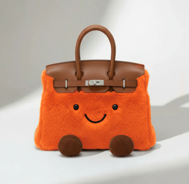 ORANGE JELLYKIN BAG